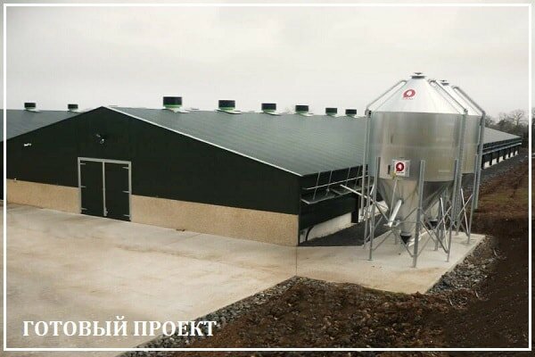 Этапы возведения птицефабрики от завода ВелесТент-глн